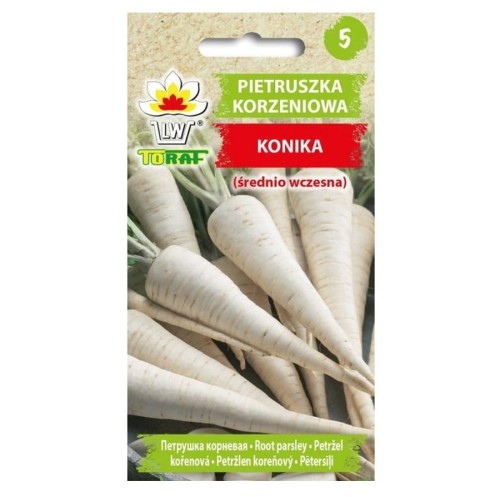 Pietruszka korzeniowa KONIKA nasiona warzyw 5g