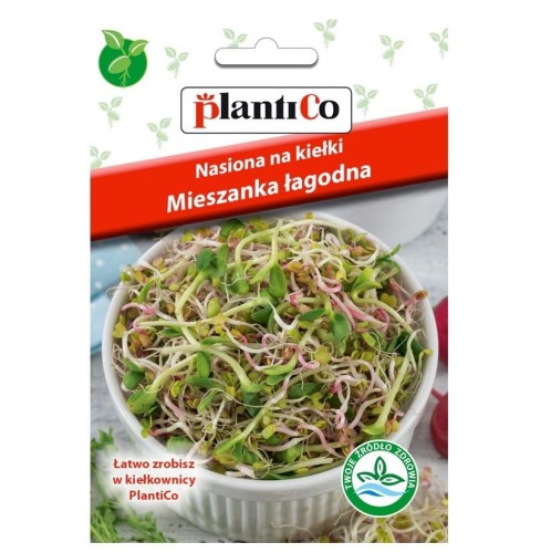 MIESZANKA ŁAGODNA nasiona na kiełki 25g