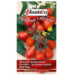 Pomidor RED PEAR - koktajlowy gruszkowy, duże grona - nasiona PlantiCo 0,2g